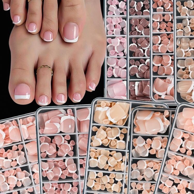 Ongles Press-Ons Pédicure