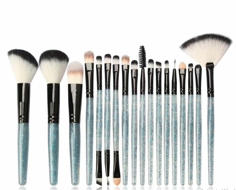 18Pcs/Set Makeup Brushes Set Eye Shadow Foundation Powder