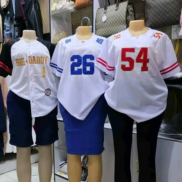 T-shirts de sport numérotés