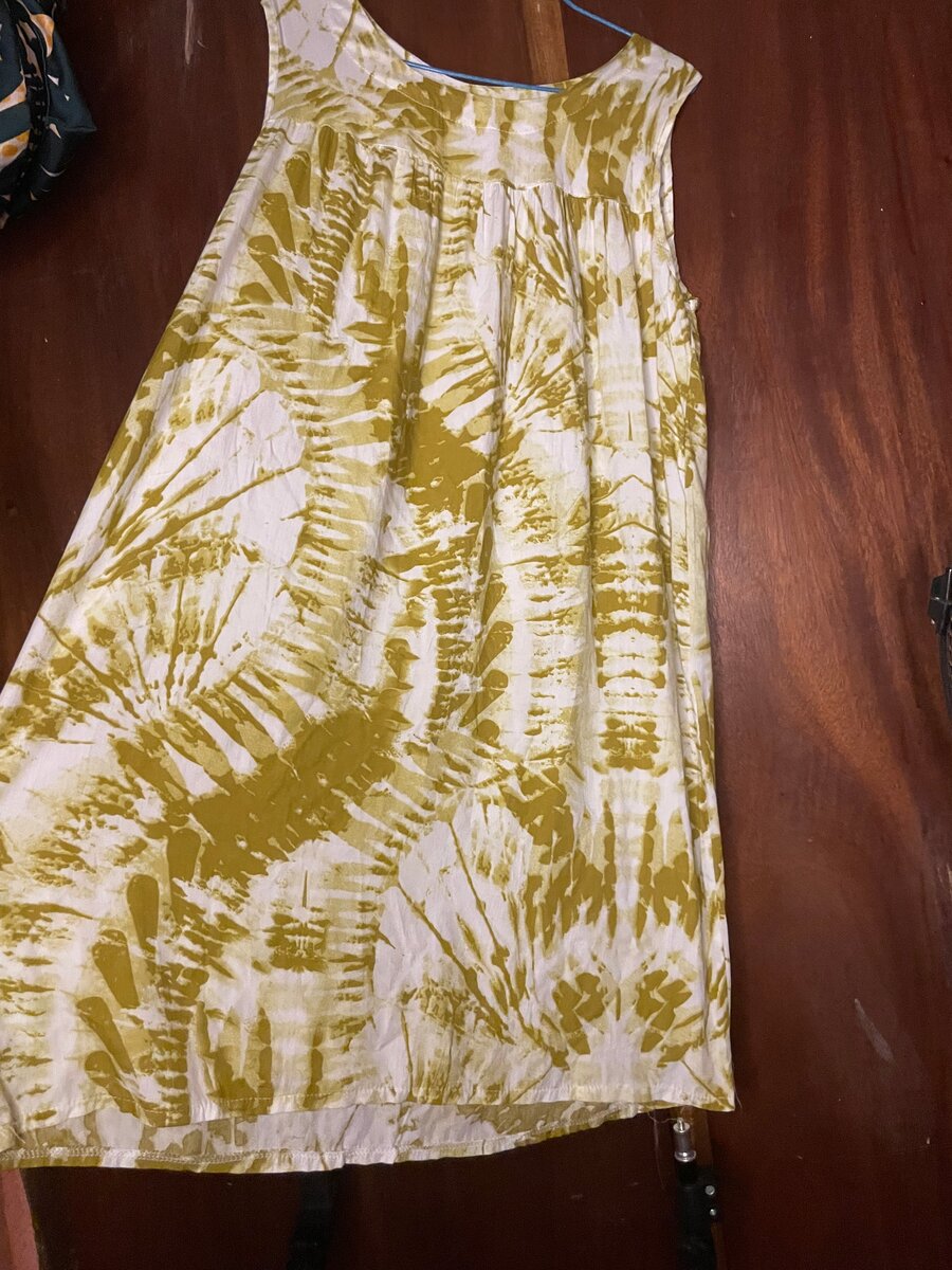 Robe d'été décontractée tie-dye