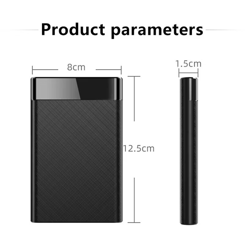 2.5-inch Tool-free Mobile Hard Disk Box USB 3.1 Notebook