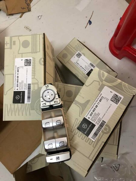 Mercedes Benz window switch