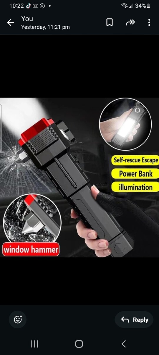 Hammer torch light