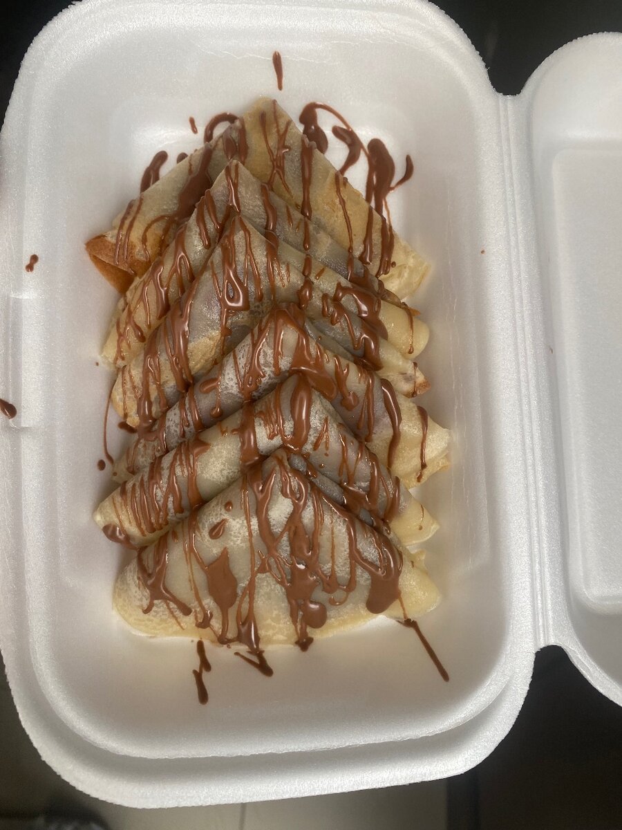 Crêpes au nutella