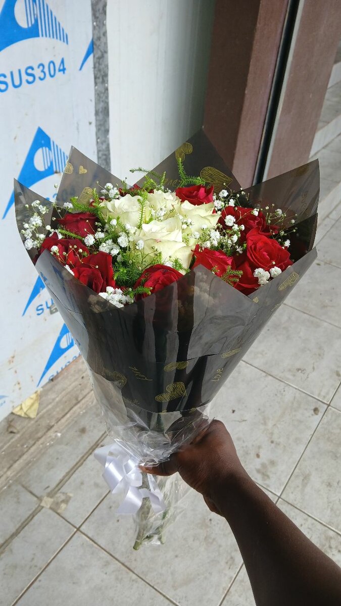 Bouquet de roses élégantes