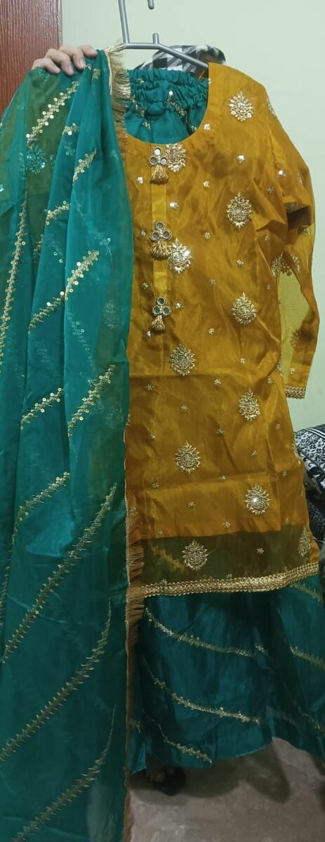 Gharara shirt dubatta