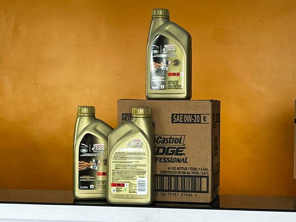 Castrol Edge 0W20 Engine Oil 1L imported from USA