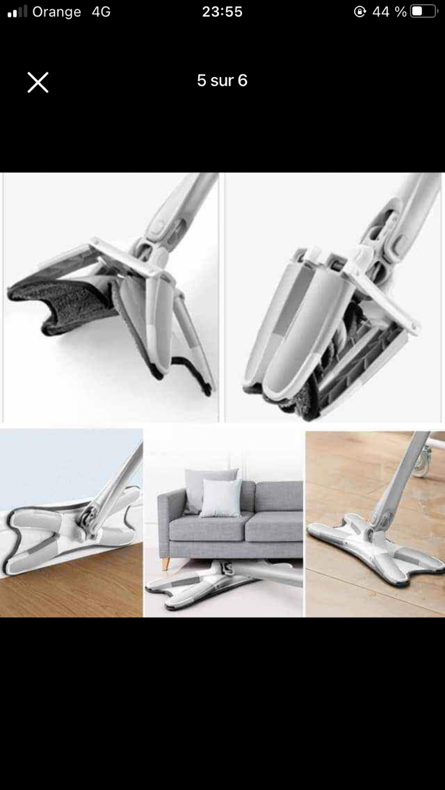 Serpillières rotatives