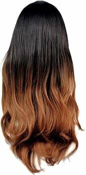 Perruque Synthétique Ombrée