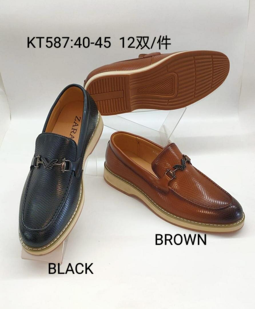 Mocassins en cuir élégants