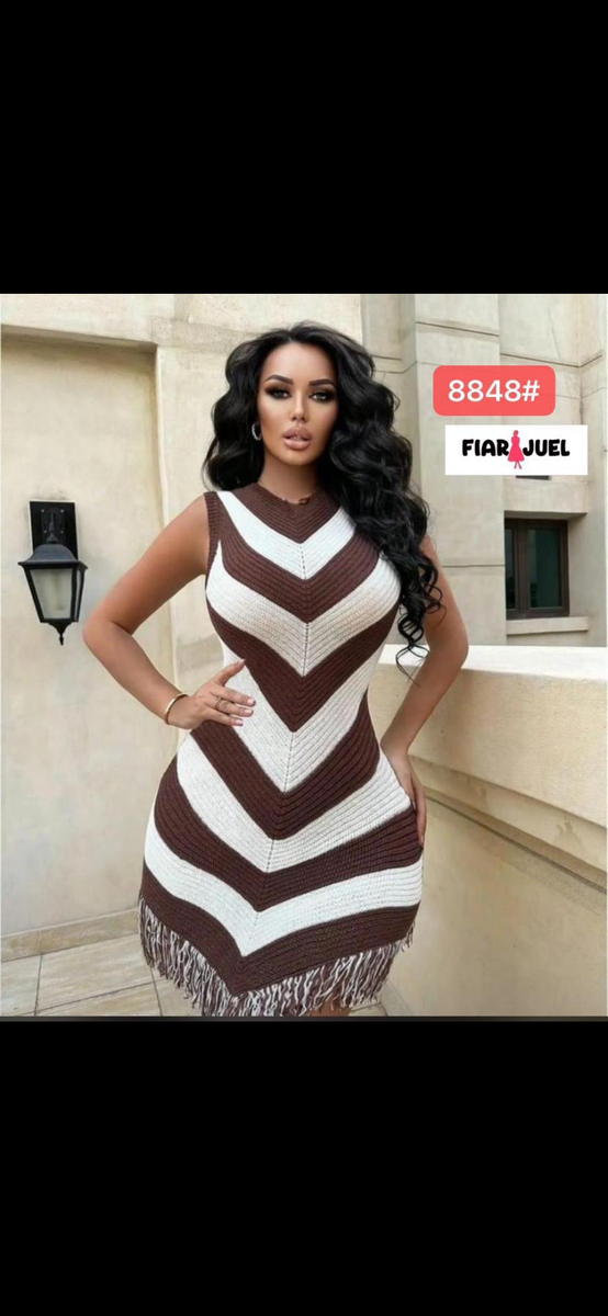 Robe rayée chic pour femmes