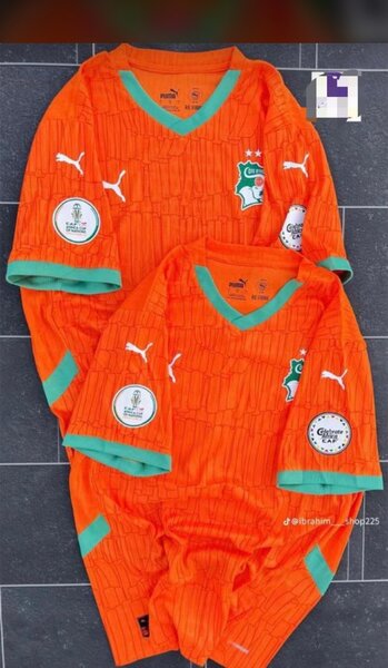Maillot Équipe Côte d'Ivoire