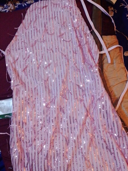 Robe Rose à Paillettes