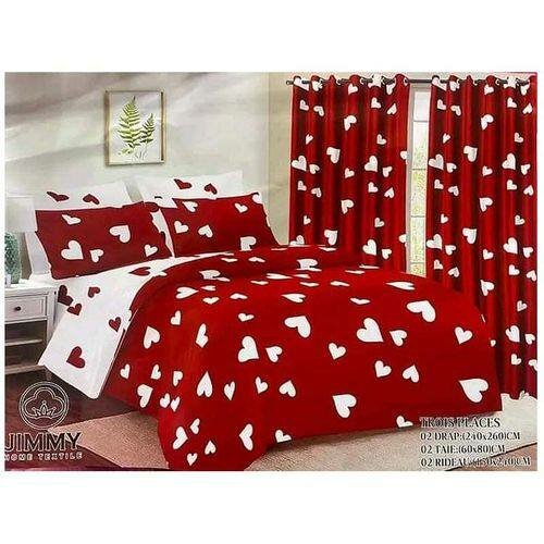 Drap De Lit-trois Places 2-drap+2taie Oreiller