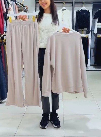 Костюм двойка светло-серый