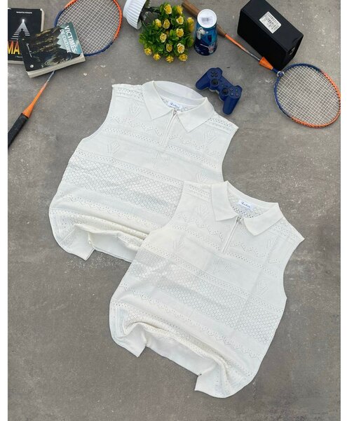 Débardeur élégant avec col