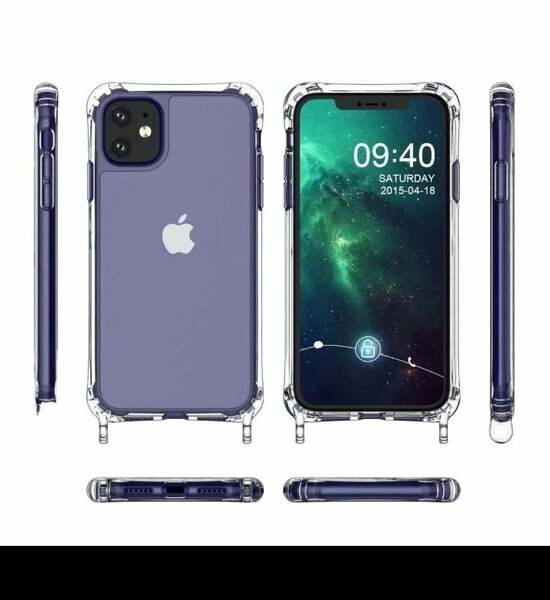Coque transparente pour iPhone 12