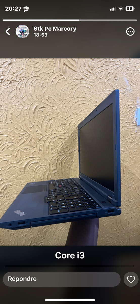 Ordinateur Portable Core i3 8Go