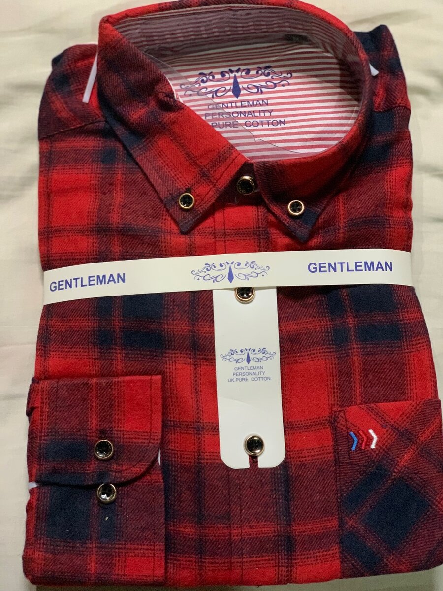 GENTLEMAN CHECK LONG SLEEVES