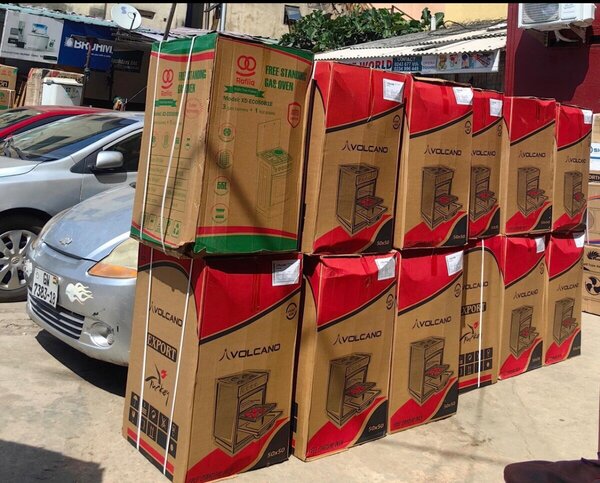 Volcano stove with oven