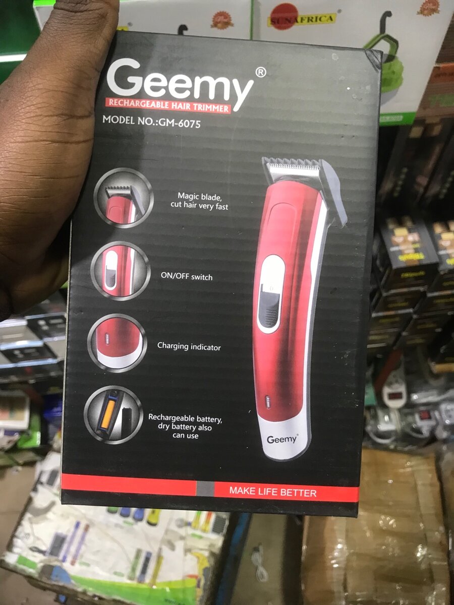 Tondeuse Geemy 3 en 1 Multifonctions