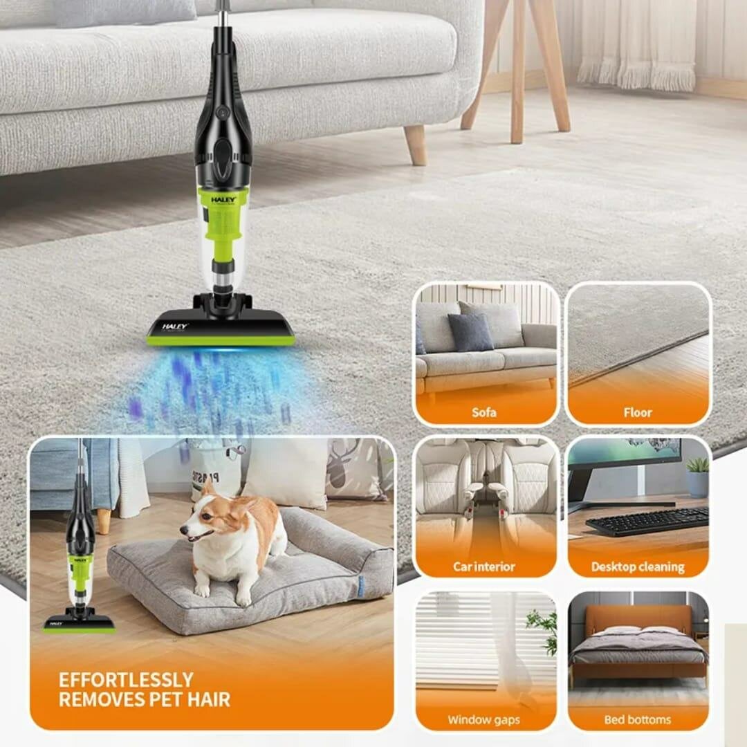 Aspirateur puissant 2-en-1