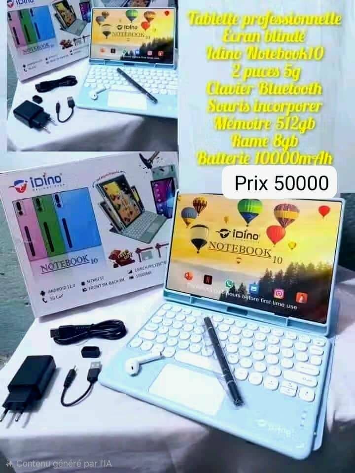 Tablette Idino Notebook10 512Go