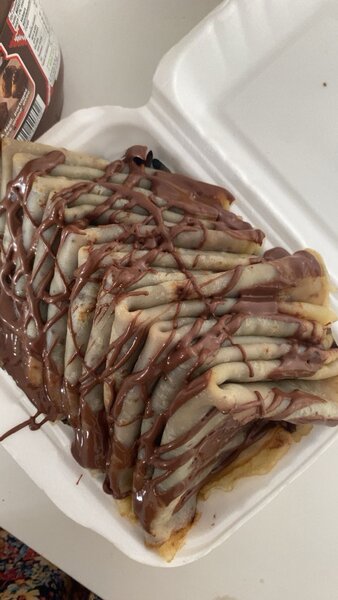 Crêpes au chocolat gourmandes