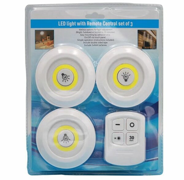 Éclairage LED avec télécommande