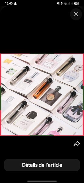 Échantillons de Parfum AÏDI