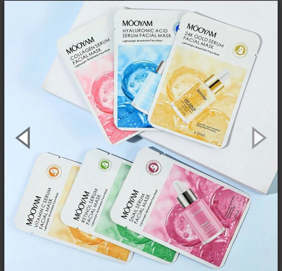 Masque de soins pour le visage