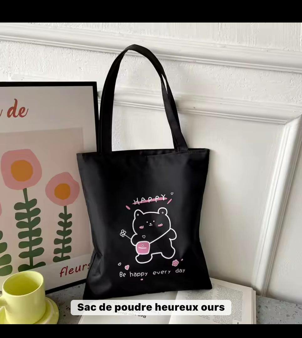 Sac fourre-tout en toile