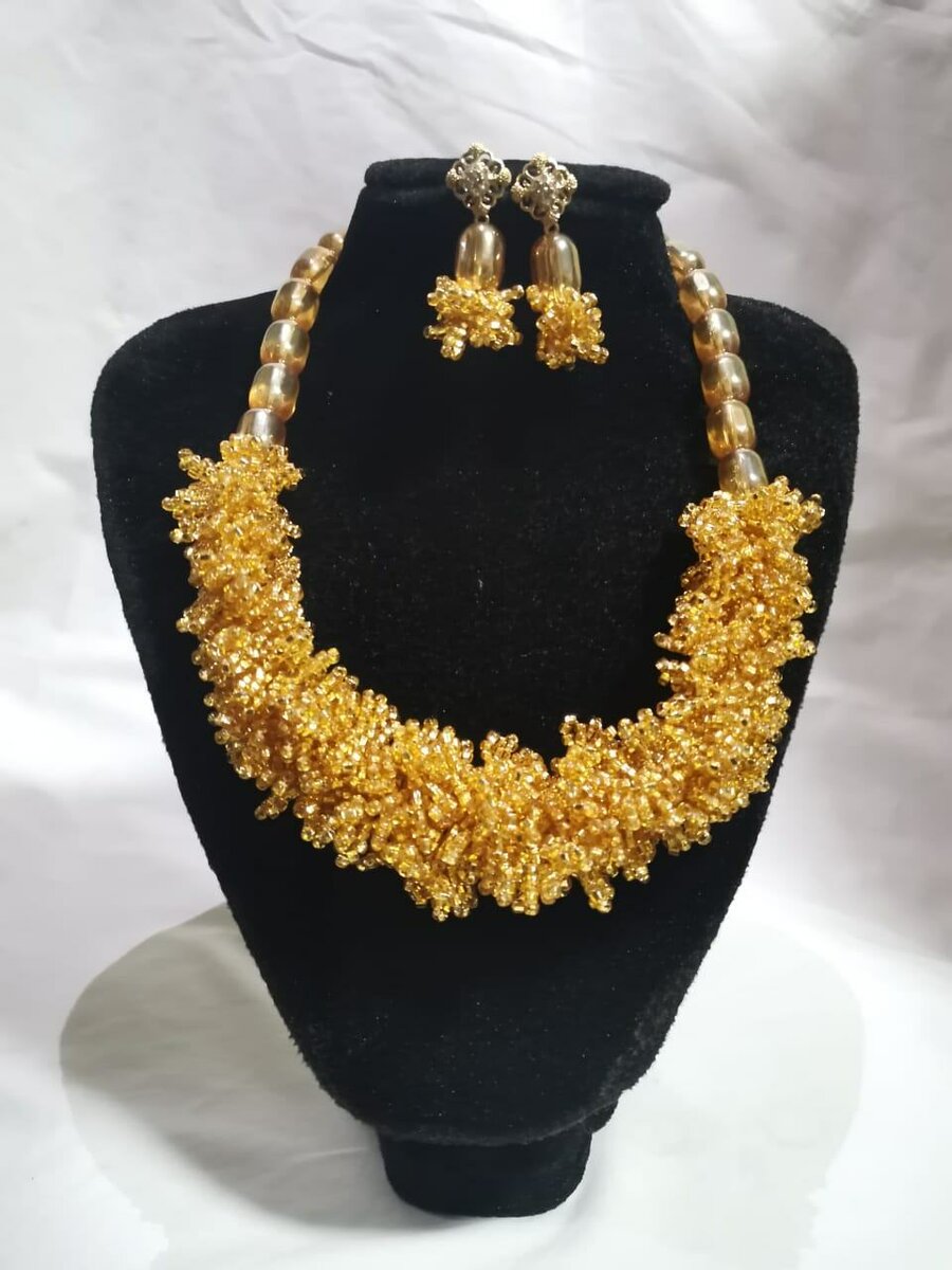 Gold Beaded jewelry