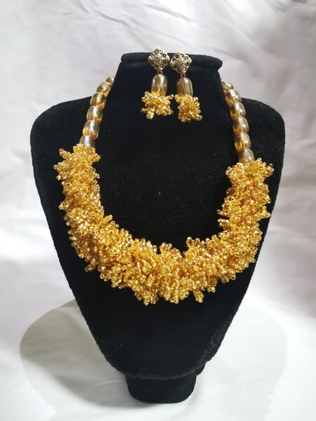 Gold Beaded jewelry