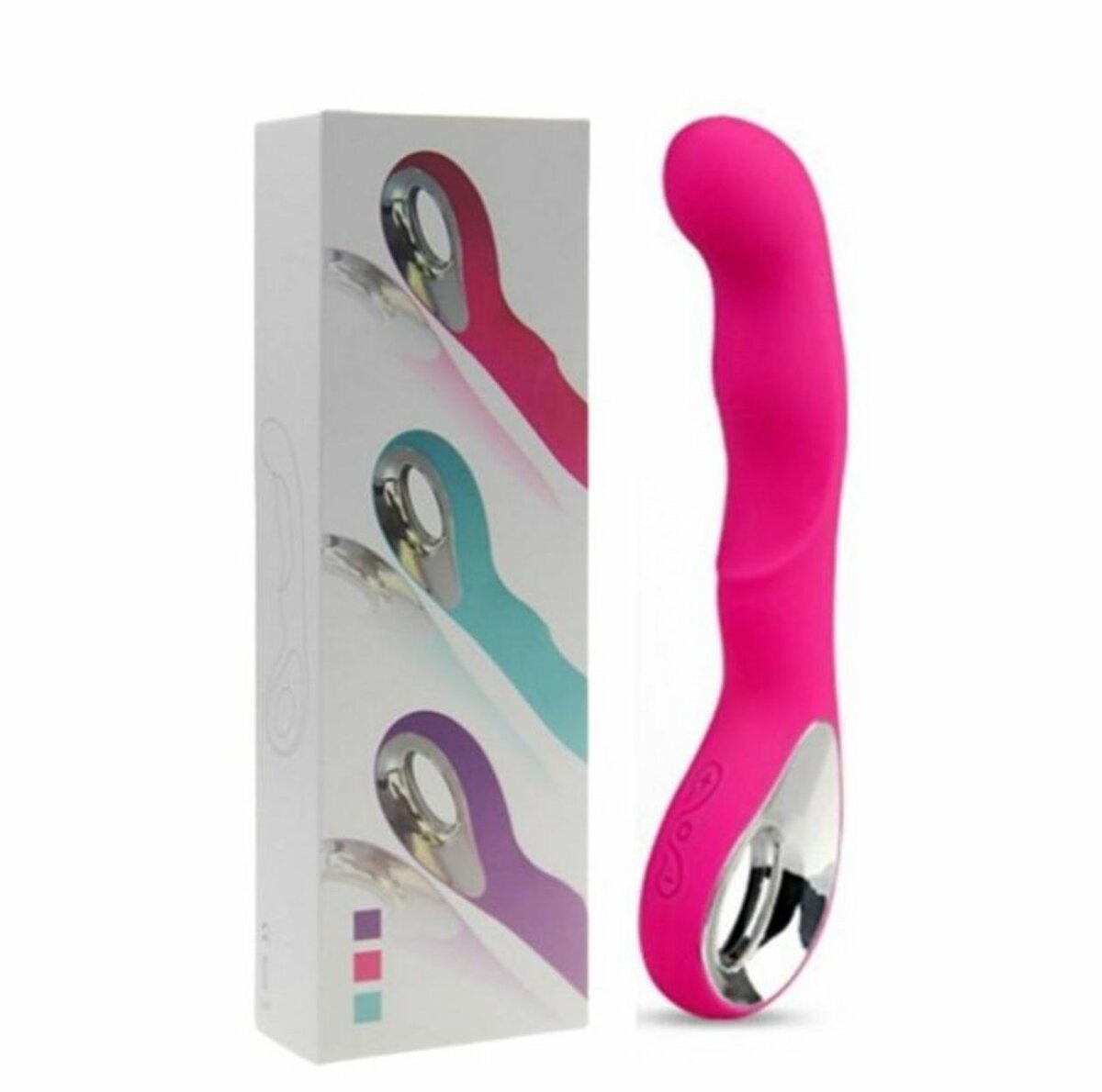 Vibromasseur étanche rose