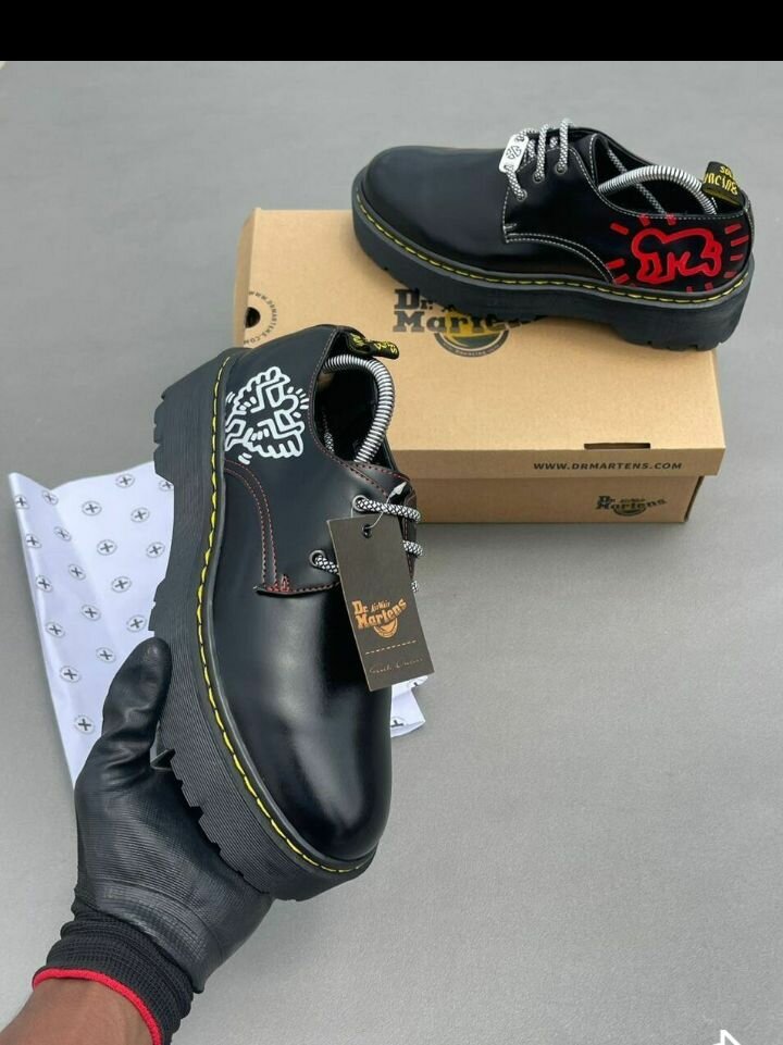 Chaussures en cuir Dr Martens