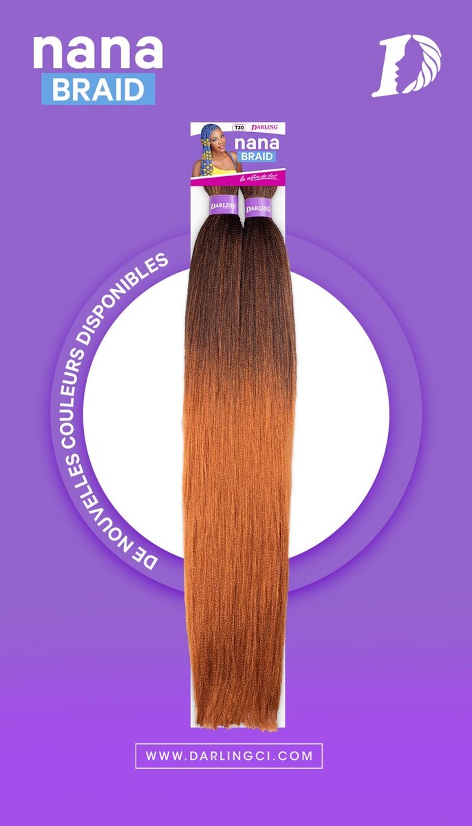 Nana Braid Extensions Colorées