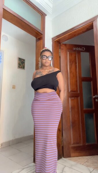 Jupe Longue Rayée Élégante