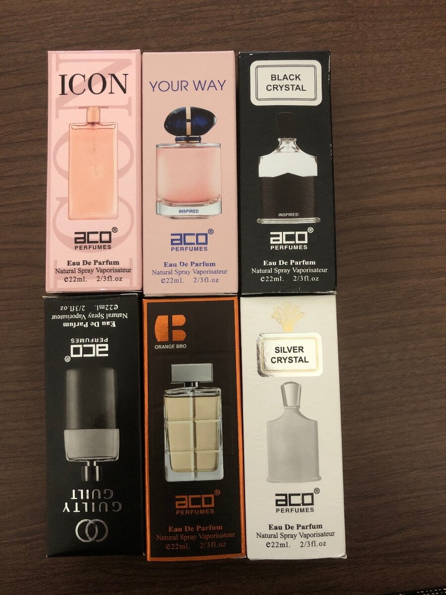 ACO Eau de Parfum Collection