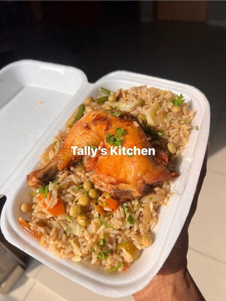 Poulet frit riz cantonais