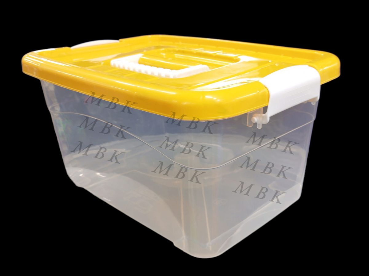 Boîte de rangement transparente