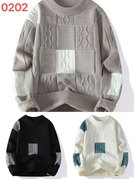 Pulls en tricot géométriques