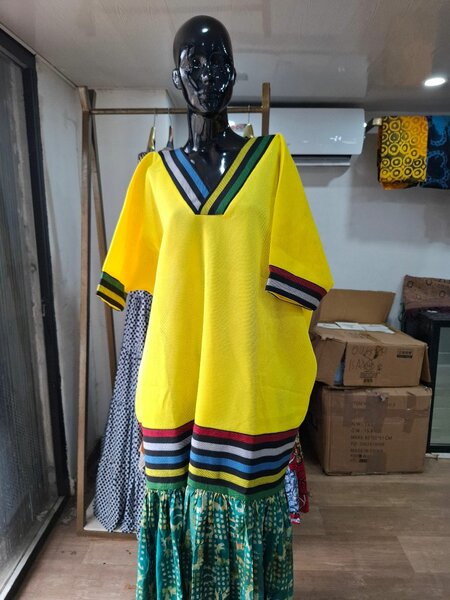 Robe Kaftan Colorée Bohème
