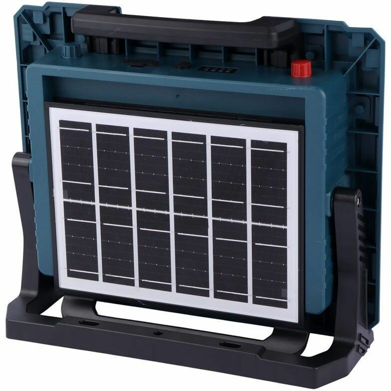 Projecteur mobile rechargeable avec batterie solaire W8109-3