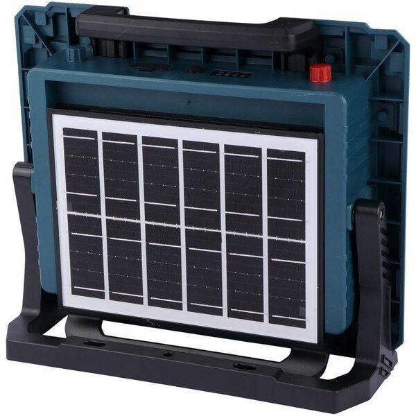 Projecteur mobile rechargeable avec batterie solaire W8109-3