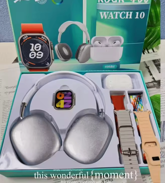 Montre intelligente et écouteurs