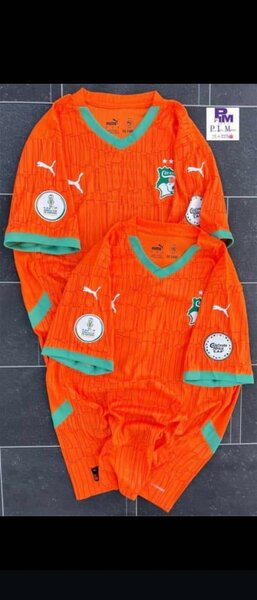 Maillot de Football Équipe Orange