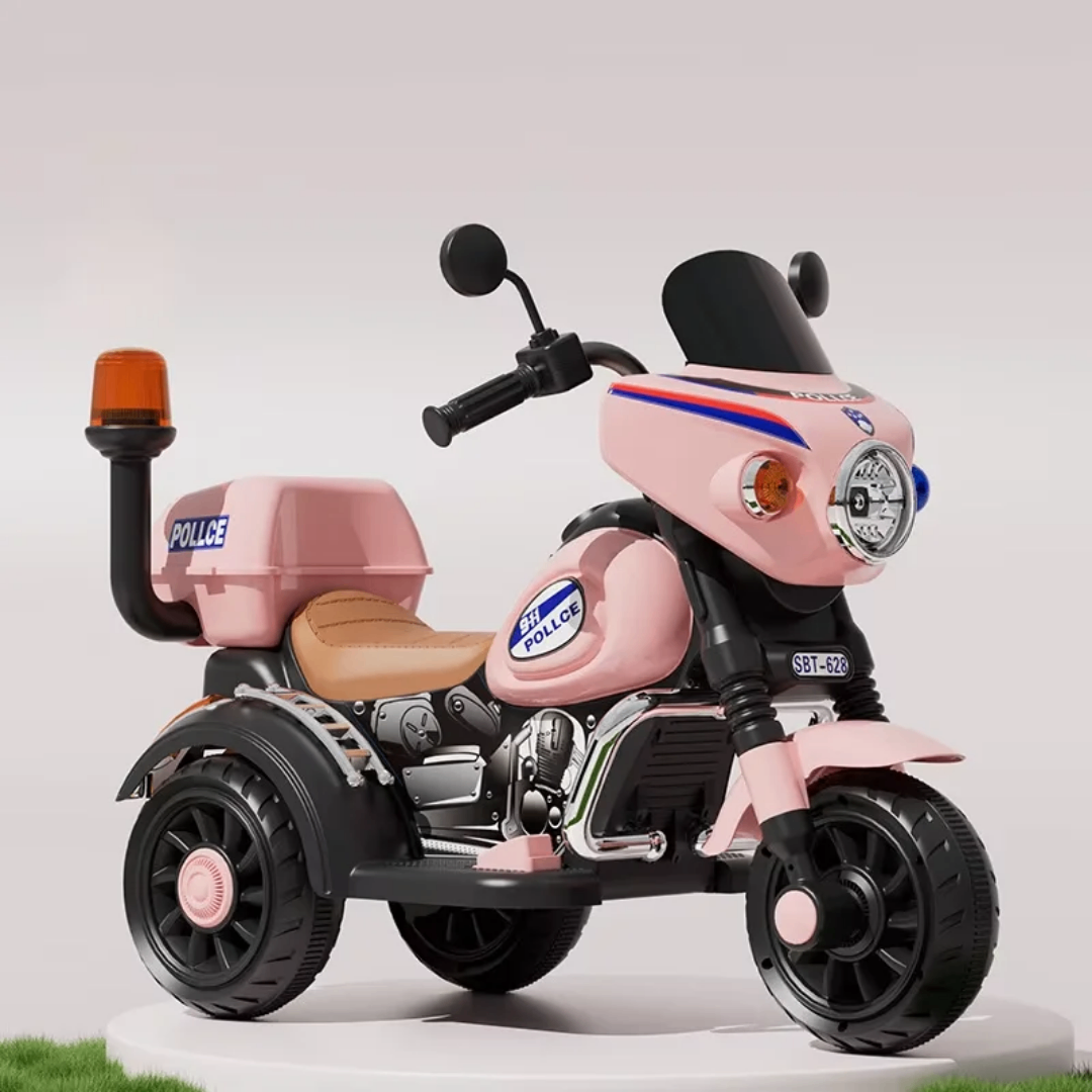 Moto électrique enfant police