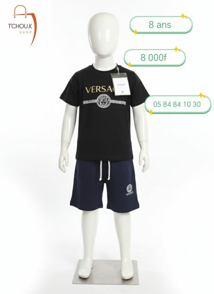 Tenue enfant t-shirt et short
