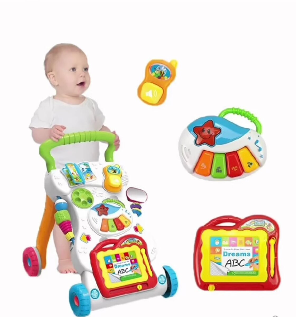 Trotteur Bébé Éducatif Musical